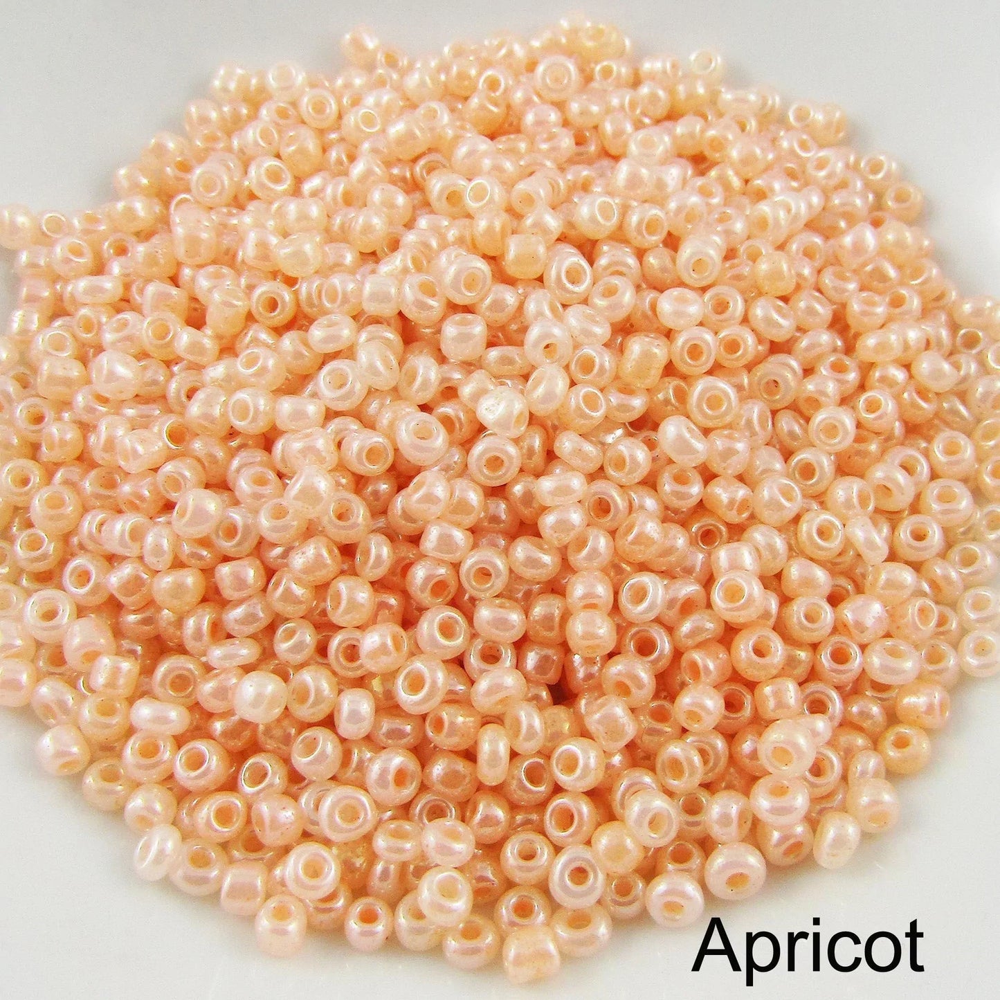 50g 1000+ pcs Ceylon Glass Seed Beads 3mm Select colour