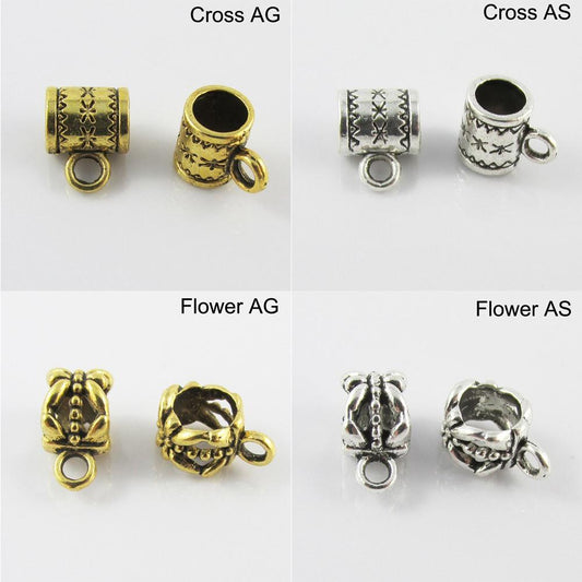 Bulk European Bail Findings Clasp Gold or Silver Multiple Designs Select Qty