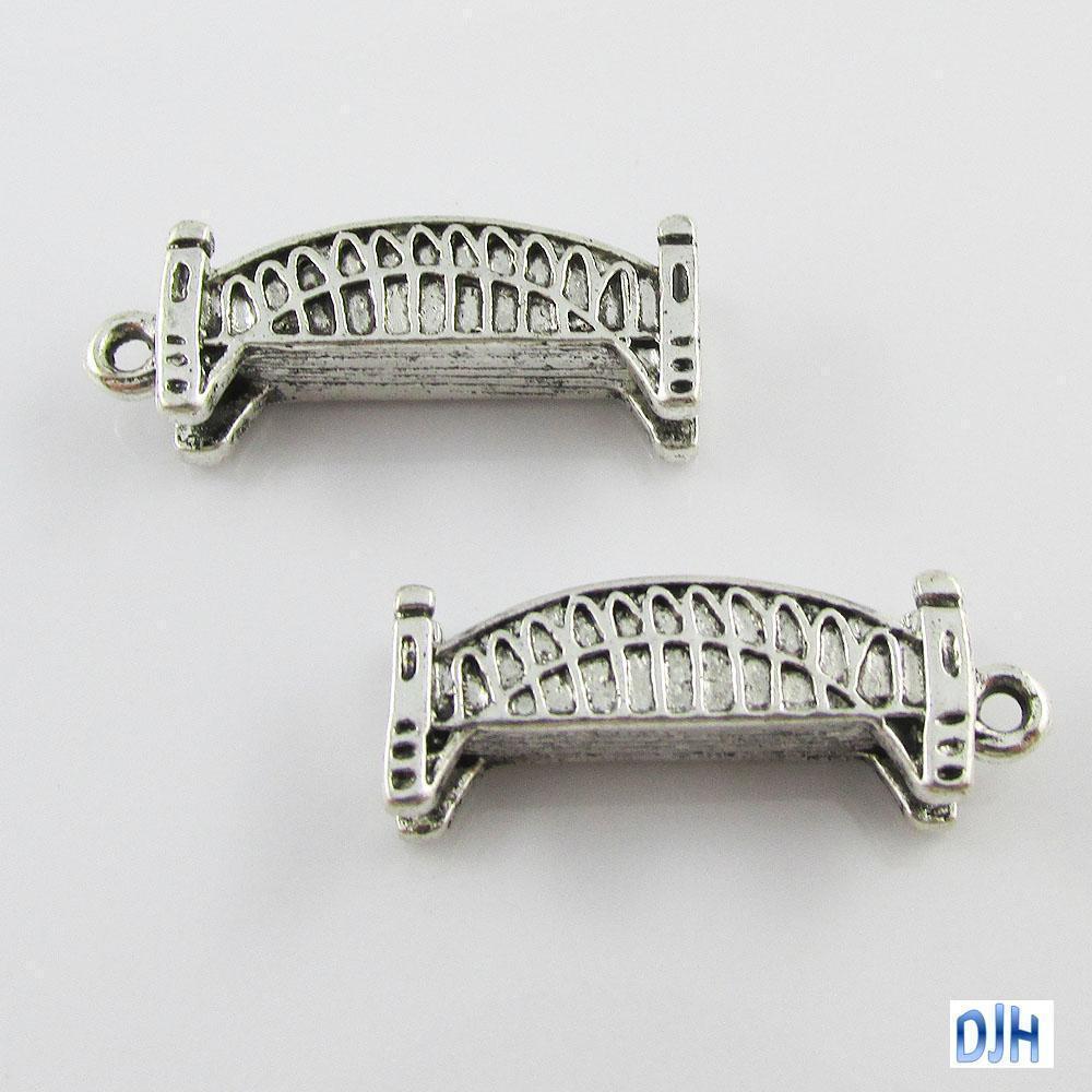 Bulk Sydney Harbour Bridge Charm Pendant 25x9mm Australia Australian Select Qty