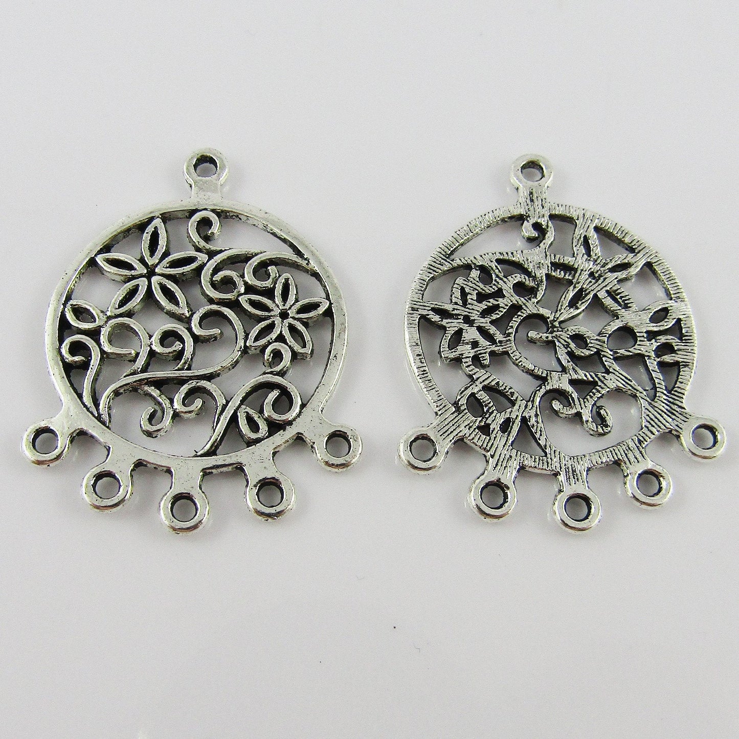Bulk Daisy Chandelier Connector Charm Pendant Alloy 23x27mm Select Qty