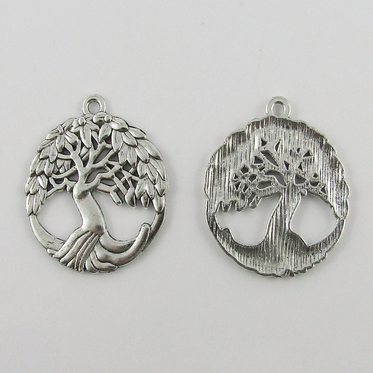 BULK Family Tree Charm Pendant Tree of Life 34x30mm Select Qty
