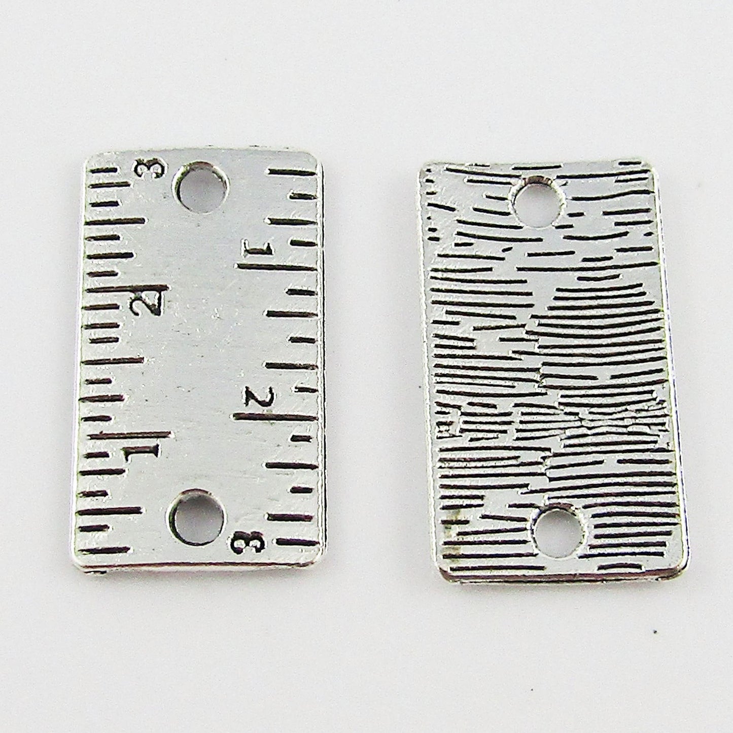 Bulk Ruler Tape Measure Connector Charm Pendant Tool Alloy 12x22mm Select Qty