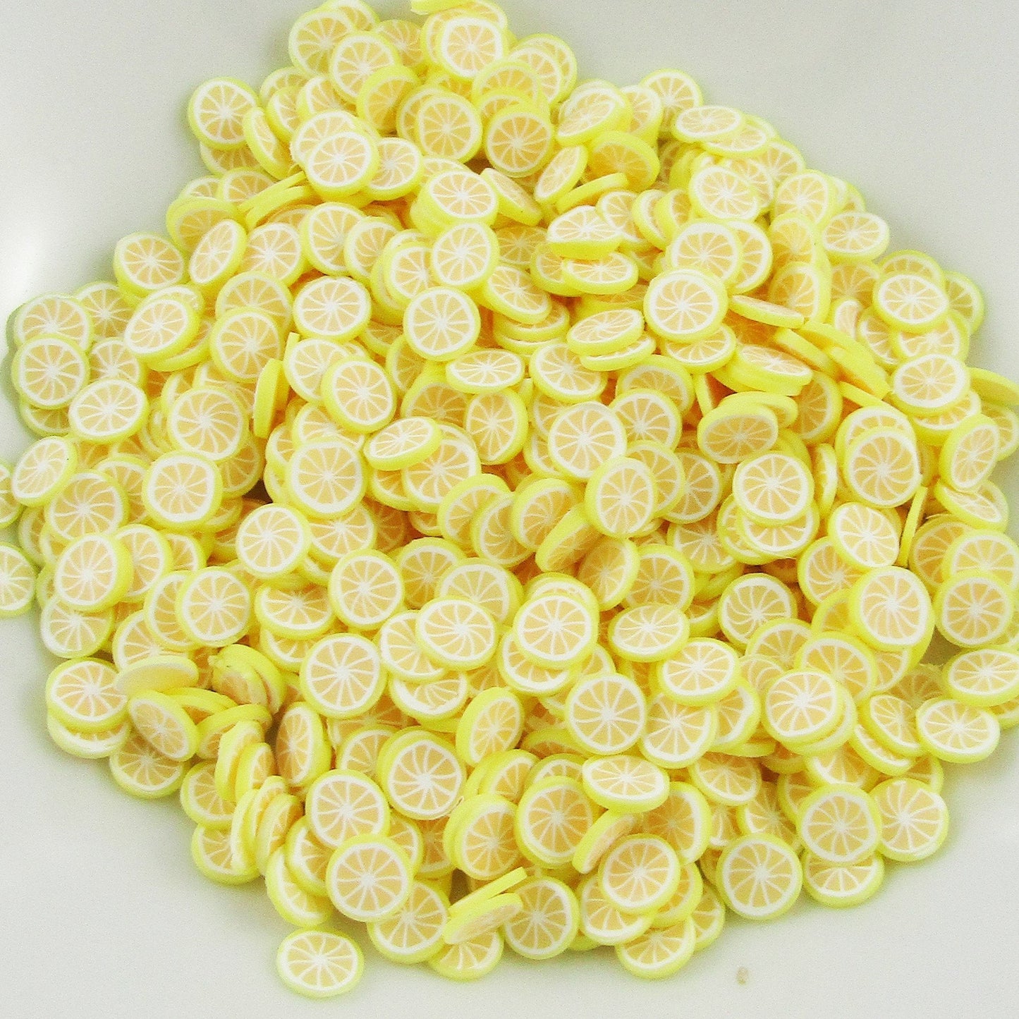 20g Fruit Lemon Polymer Clay Wafer Sprinkles Resin Mix-in Shaker Cards etc
