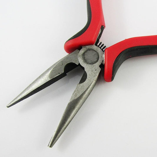 Craft & Jewellery Stainless Steel Spring Loaded Needle Nose Pliers 130mm