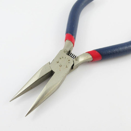 Craft & Jewellery 316 Stainless Spring Loaded Short Chain Nose Pliers 130mm