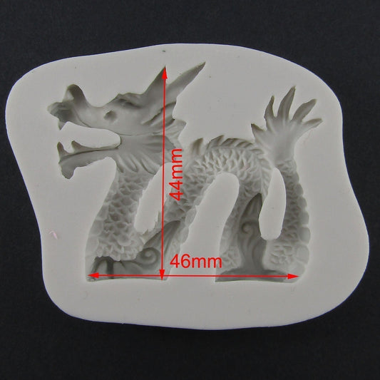 Chinese Dragon Silicone Casting Mould for Epoxy Resin DIY Jewellery Ornament etc