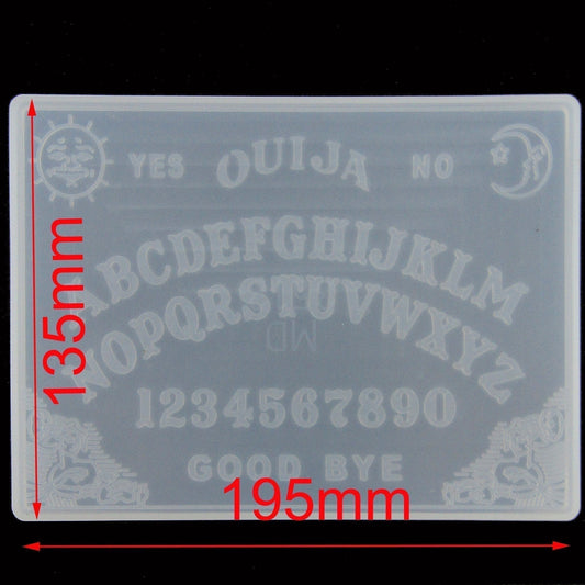 Mystical Ouija Board Silicone Casting Mould for Epoxy Resin