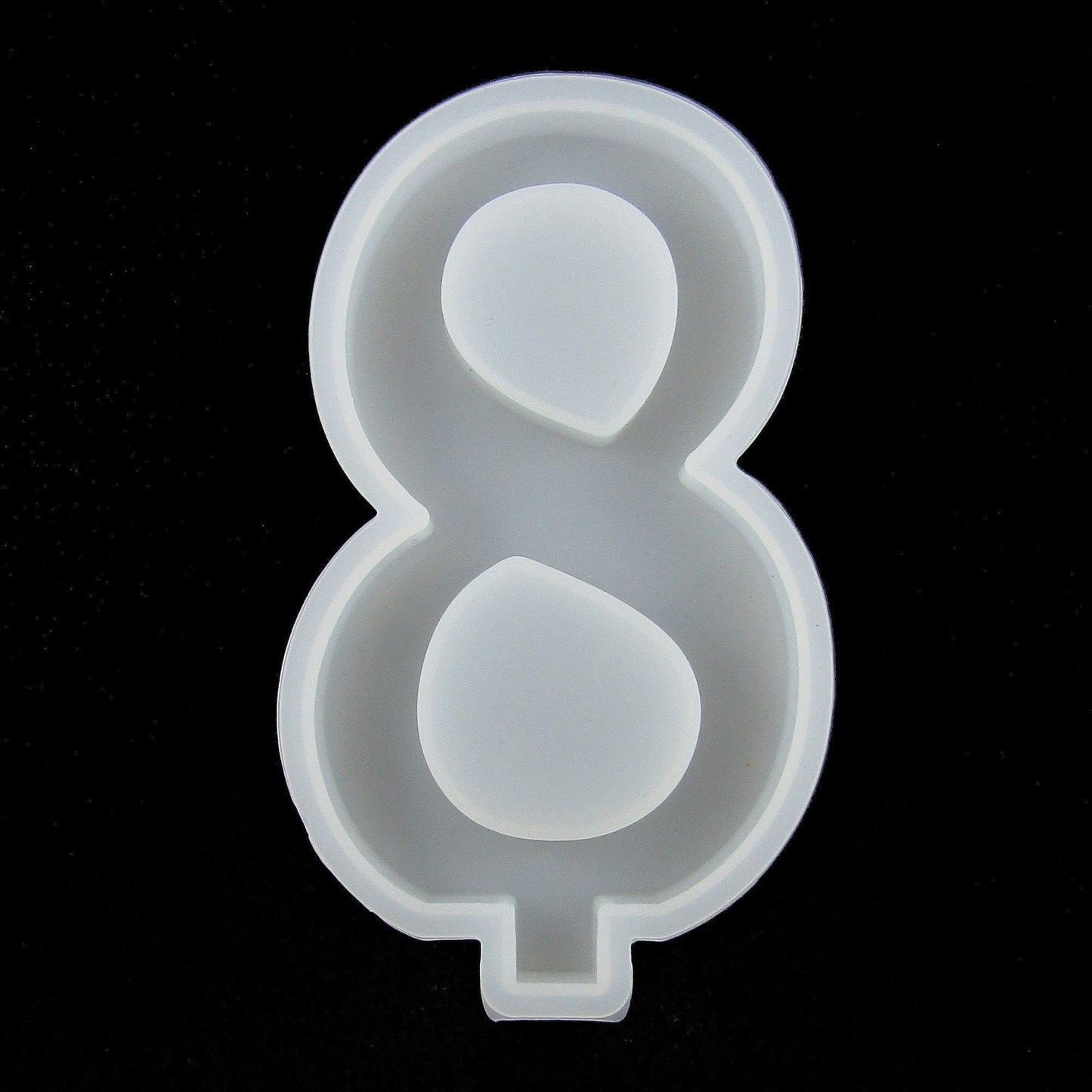 DIY Candle Birthday Number 8 Silicone Casting Mould for Epoxy Resin