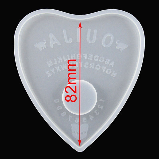 Ouija Board Planchette Silicone Casting Mould for Epoxy Resin