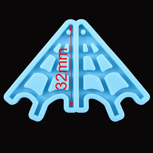 Spider Web Halloween Pendant Silicone Casting Mould for Epoxy Resin