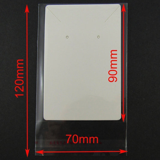 200 x Bulk OPP Cellophane Self Sealing Display Bags 120mm x 70mm