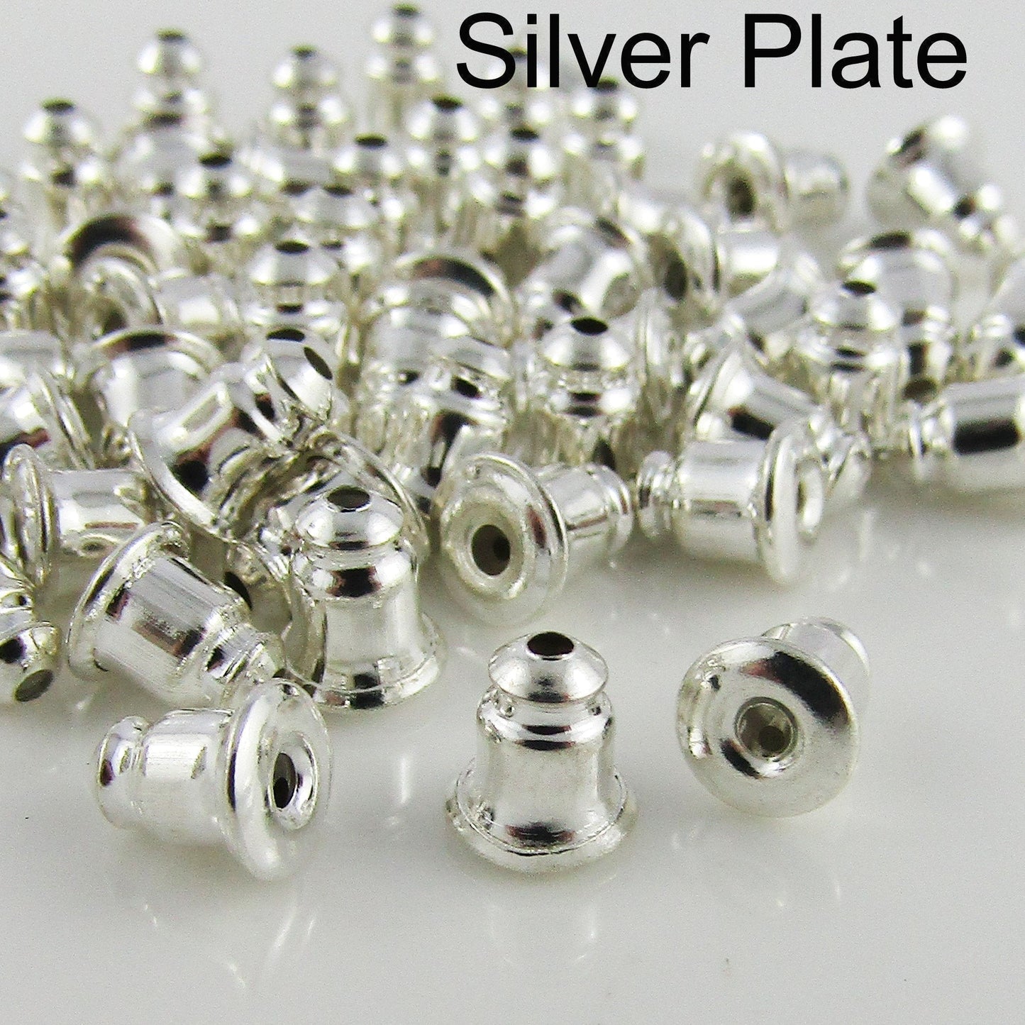 Bulk 20pcs (10pair) DIY Barrel Earnut Earring Back Stoppers 5x5mm Pick Colour