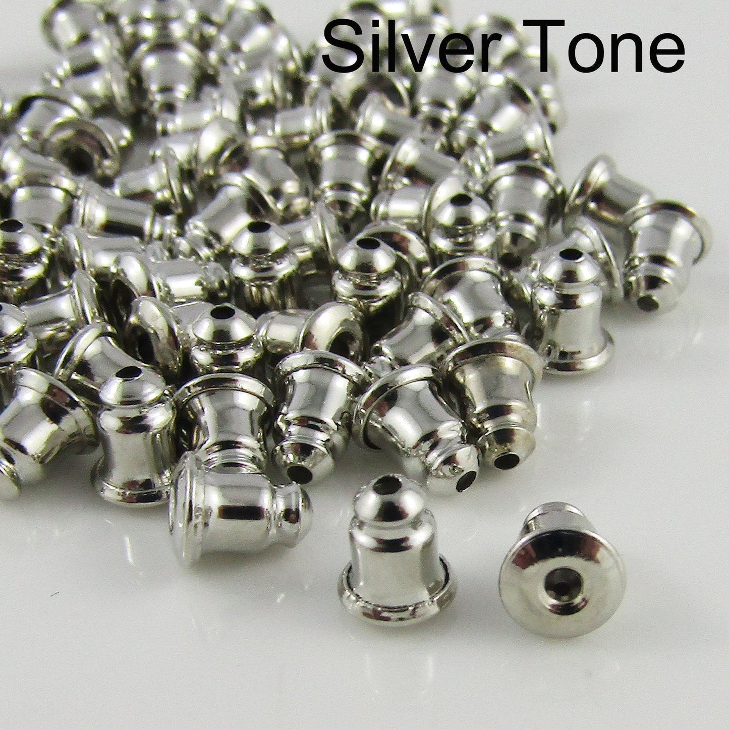 Bulk 20pcs (10pair) DIY Barrel Earnut Earring Back Stoppers 5x5mm Pick Colour
