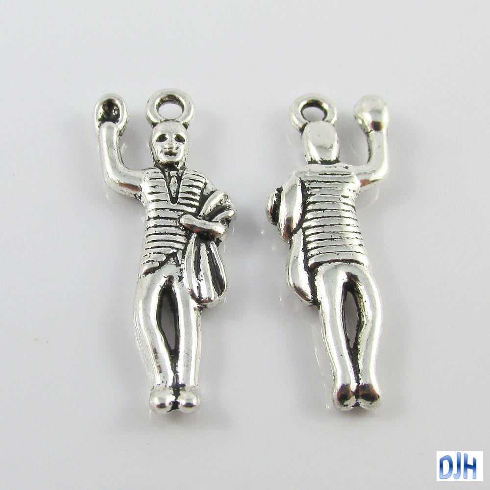 Bulk Matador Charm Pendant Spanish Bullfighter 20x13mm Select Qty