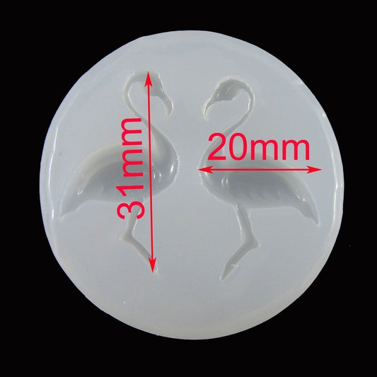 Flamingos in Love Silicone Casting Mould for Epoxy Resin