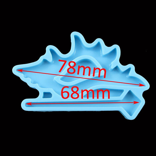 Sea Urchin Stick Brooch Hair Clip Silicone Mould for Epoxy Resin