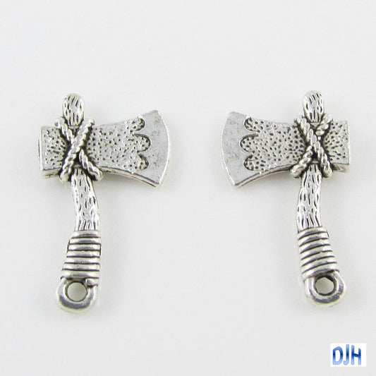 Bulk Tomahawk Hatchet Axe Charm Pendant Select Qty