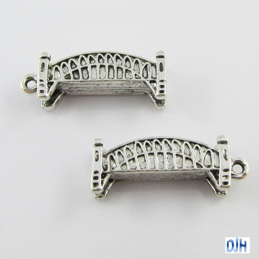 Bulk Sydney Harbour Bridge Charm Pendant 25x9mm Australia Australian Select Qty