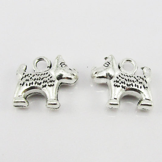 Bulk Terrier Dog Charm Pendant Select Qty