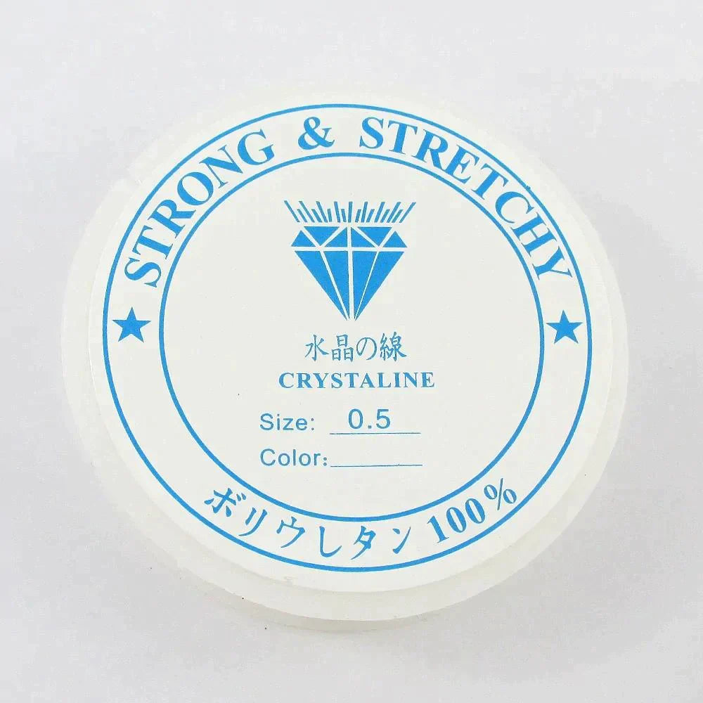 Stretchy Elastic Bead Stringing Thread Clear Select Size from 0.4mm to 1.0mm