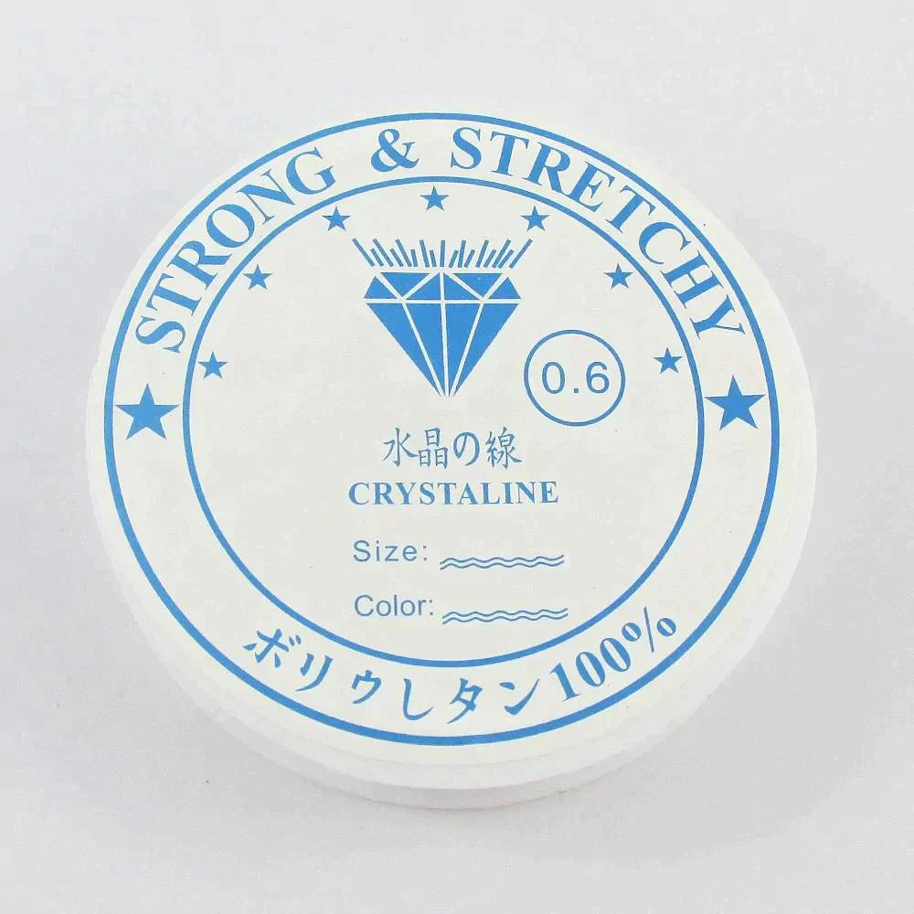 Stretchy Elastic Bead Stringing Thread Clear Select Size from 0.4mm to 1.0mm