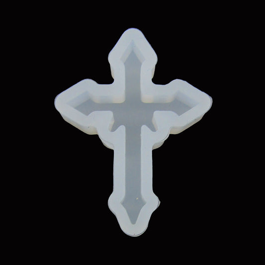 Religious Cross Silicone Casting Mould for Epoxy Resin