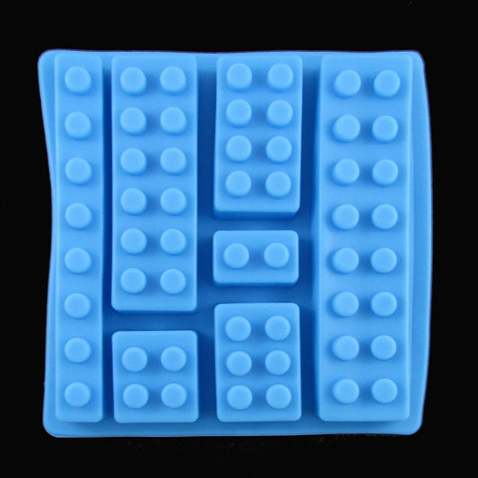 DIY Mixed Size & Shape Building Brick FOOD GRADE Silicone Mould Fondant Soap etc