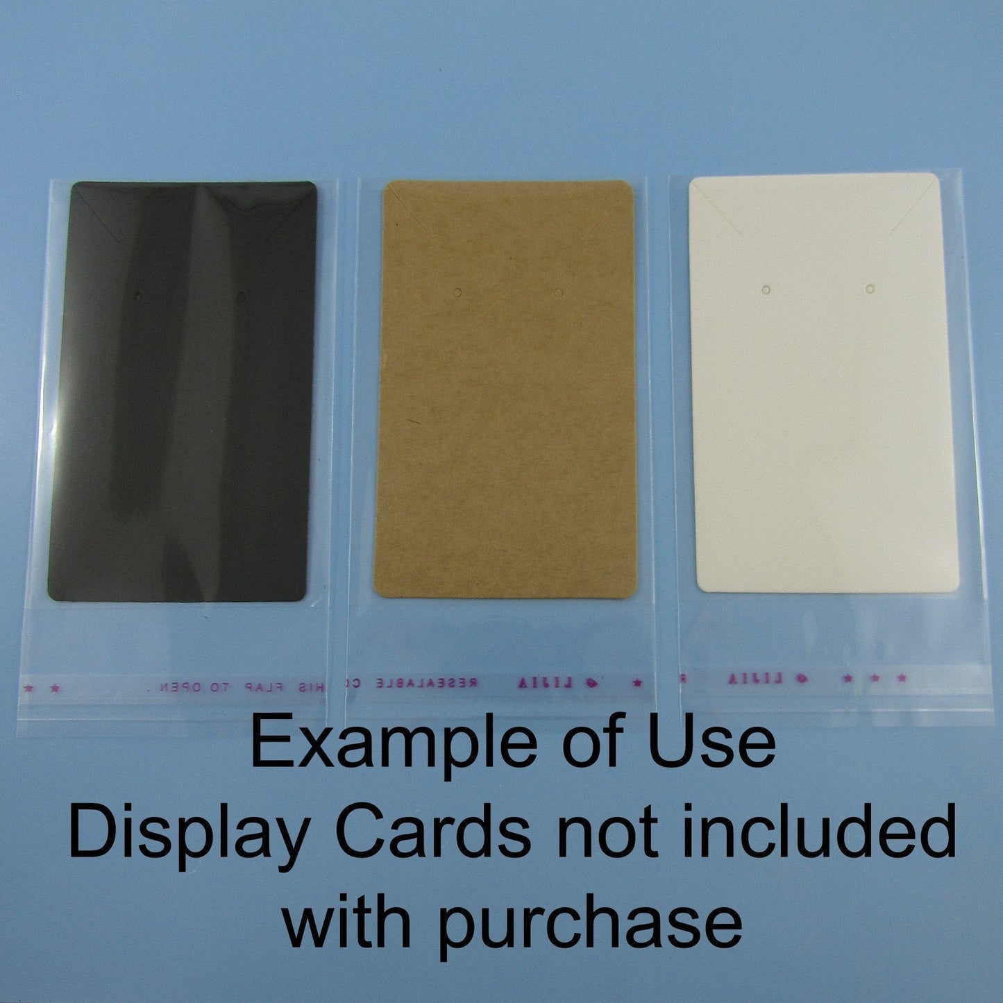 200 x Bulk OPP Cellophane Self Sealing Display Bags 120mm x 70mm