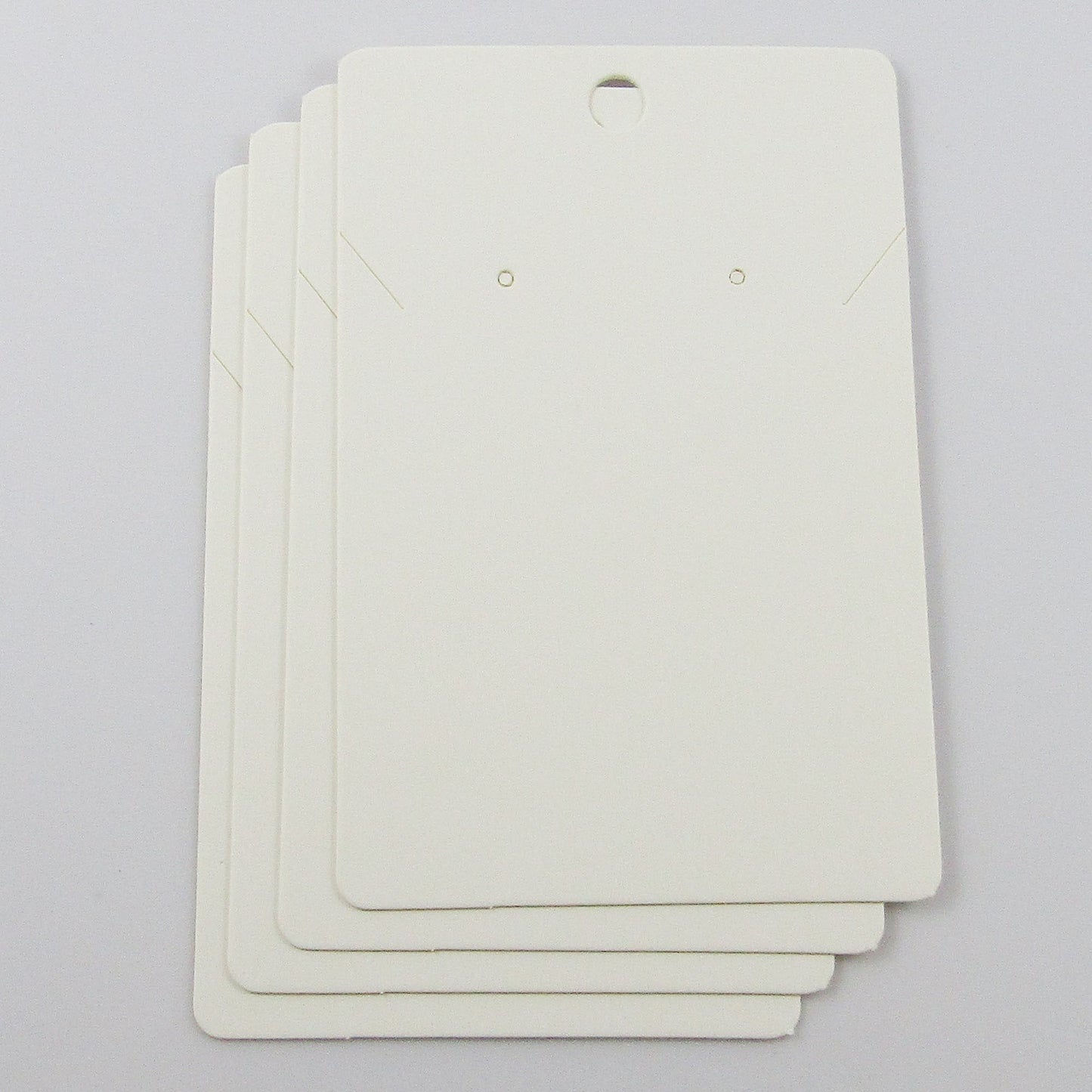 Bulk 40pc Earring Necklace Jewelry Hanging Display Card 90x60mm select colour