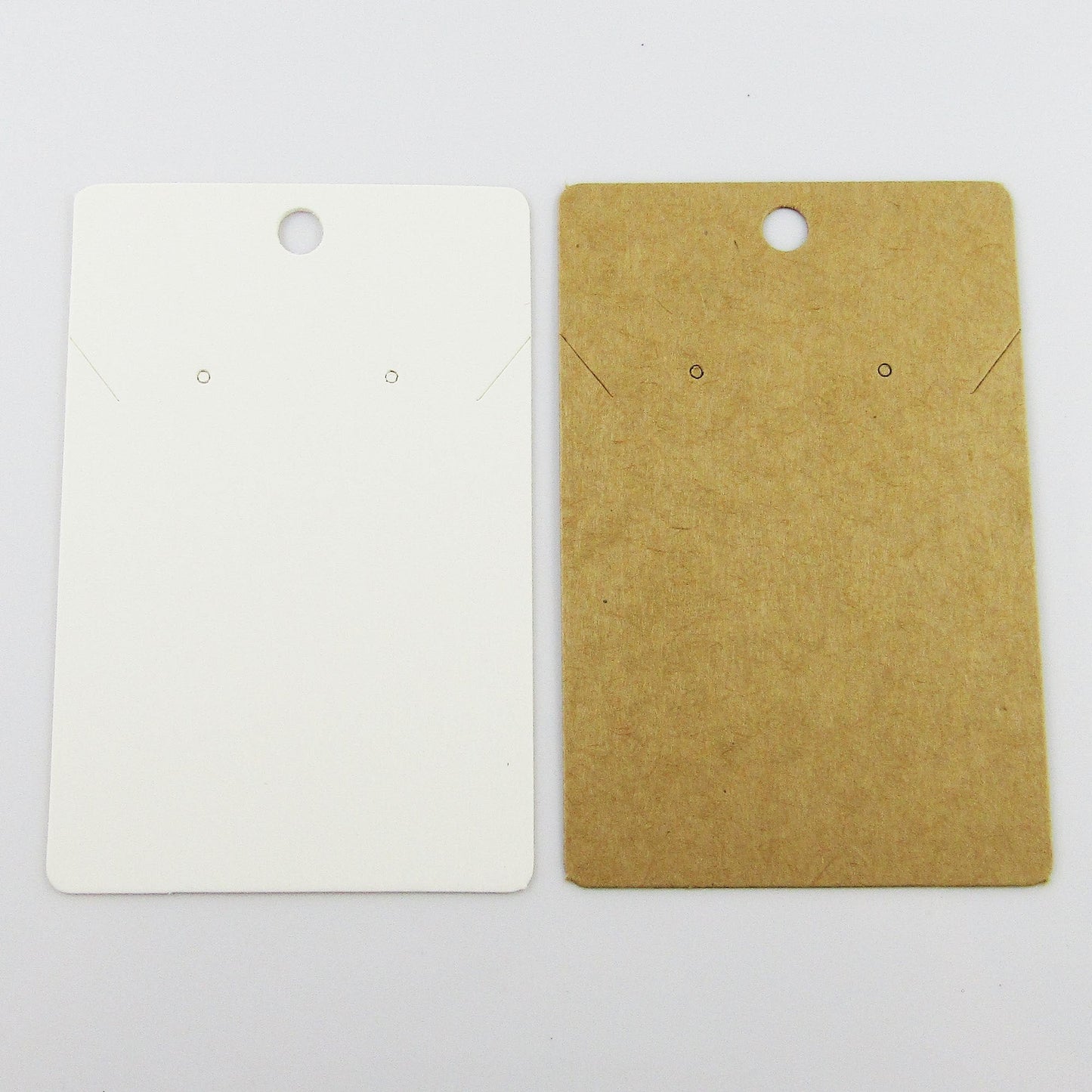 Bulk 40pc Earring Necklace Jewelry Hanging Display Card 90x60mm select colour
