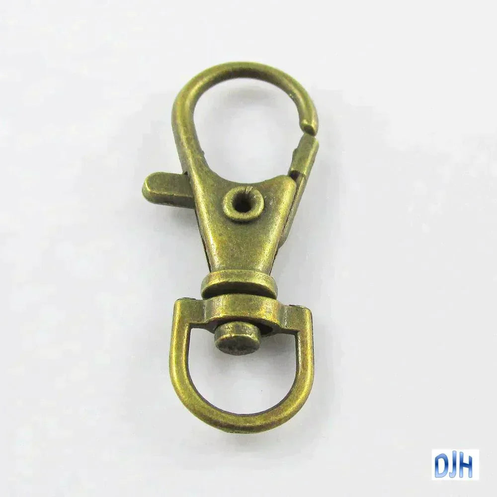 5pk Swivel Lobster Clasp 37x15x4mm Hole 8.5x6mm Select Colour