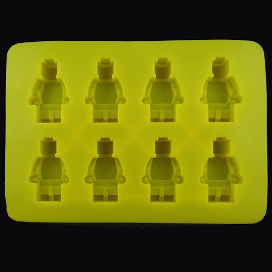 Mini Figurine Building Brick Person Character Silicone Mould for Epoxy Resin