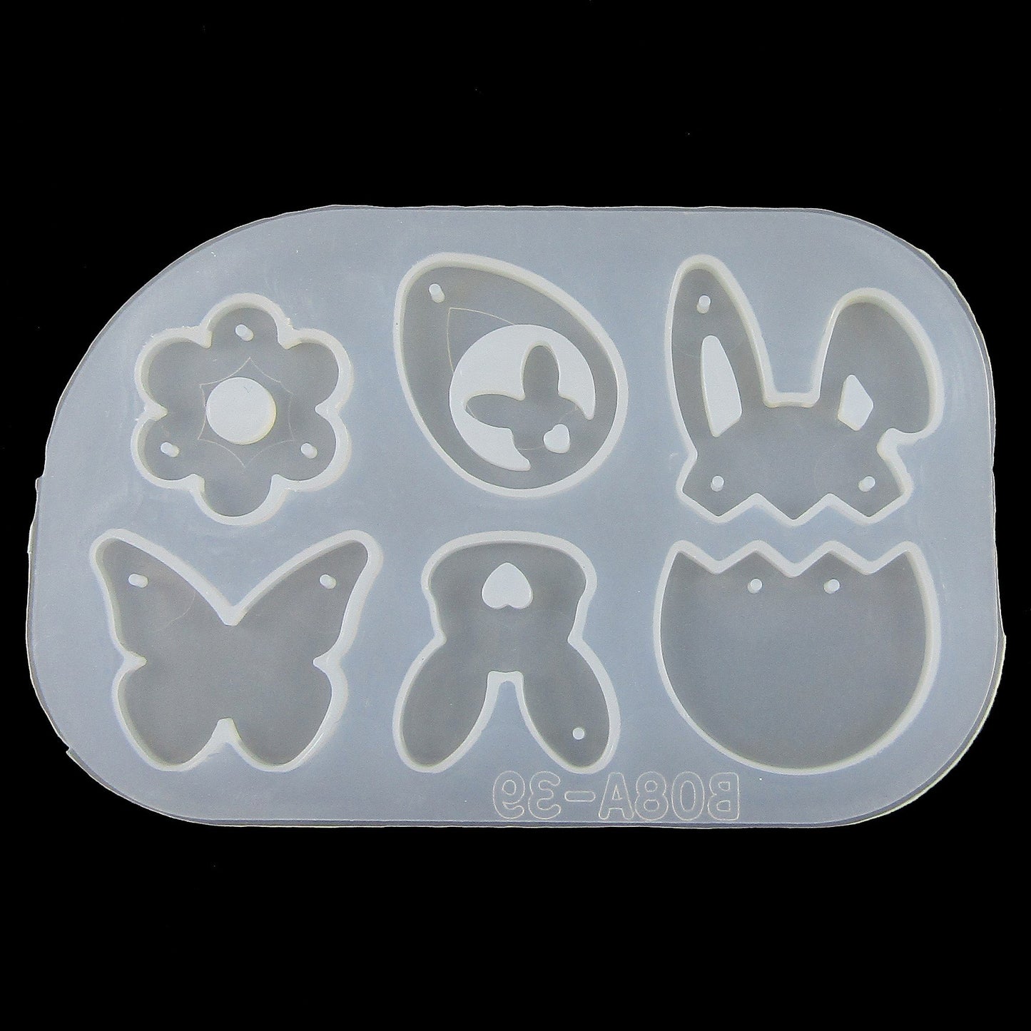 Easter Linking Pendants Earrings Silicone Mould UV or Epoxy Resin