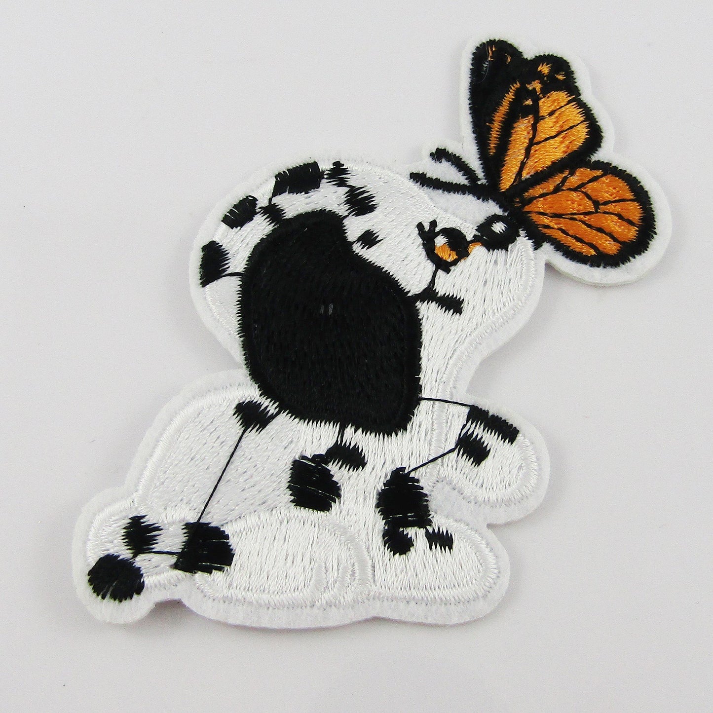 1pce Iron on / Sew On Dalmation Pup Embroidery Applique Patch 95x70mm