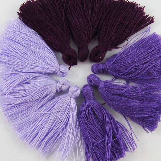 30pce Cotton Tassel The Royals Theme Set Approx 25-30mm Earrings Bracelets etc