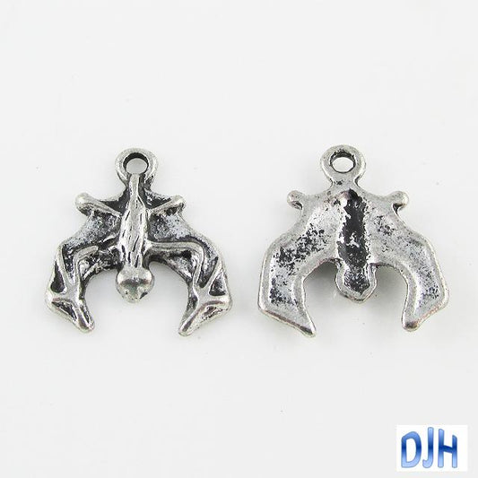 Bulk Halloween Bat Charm Pendant Vampire Bat Select Qty