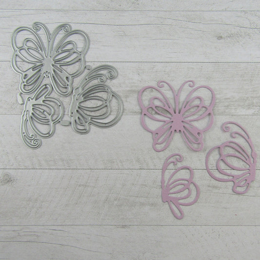 Hollow Butterfly Cutting Die Carbon Steel Scrapbooking Card Making etc