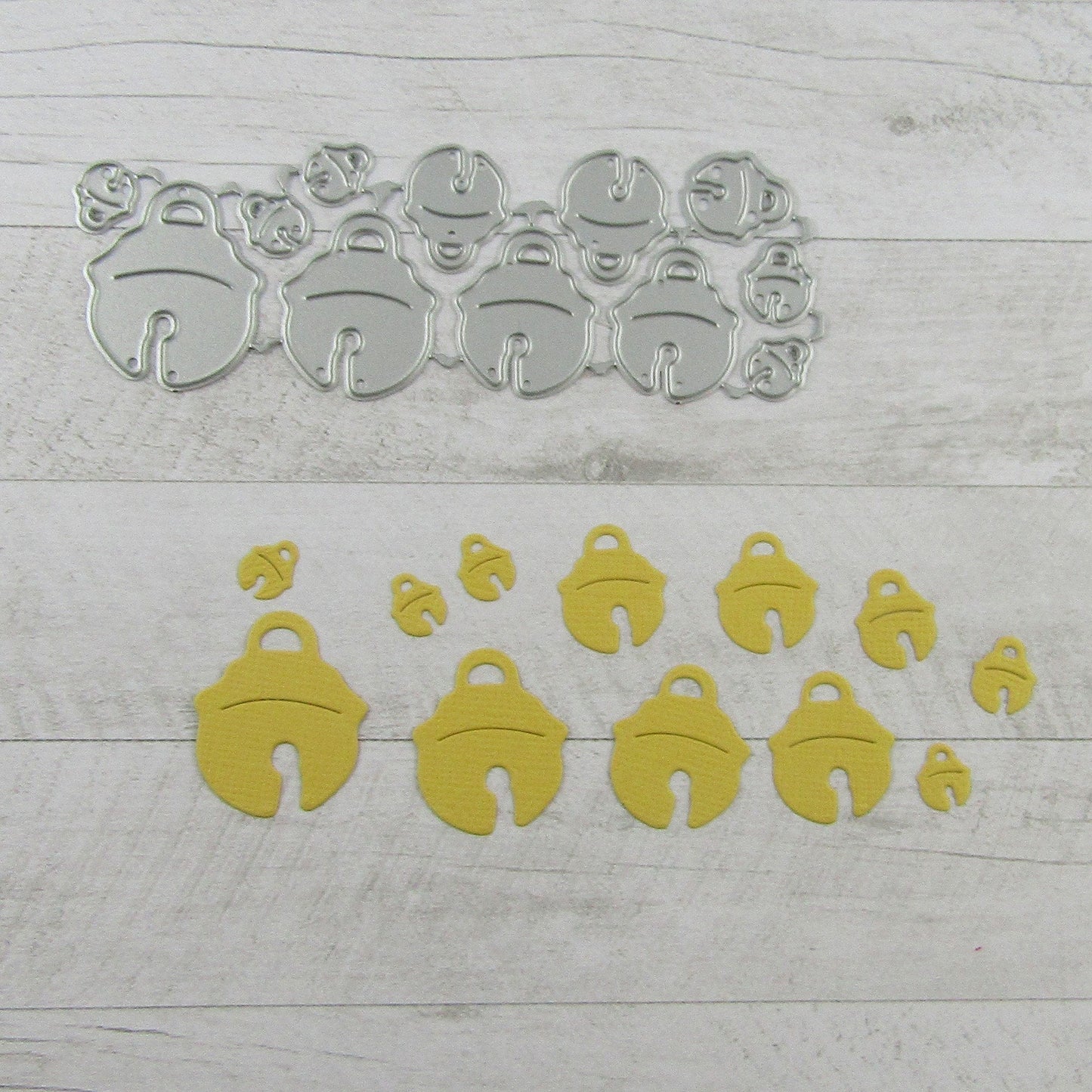 Mixed Christmas Bells Cutting Die Carbon Steel Scrapbooking Card Making etc